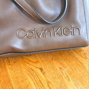 Calvin Klein Tan Hand Bag